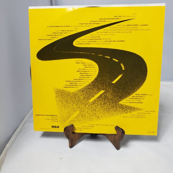 Alabama “Roll On” Vinyl 1984 RCA Records USED VERY GOOD Condition “40 Hr Week” - Picture 4 of 7